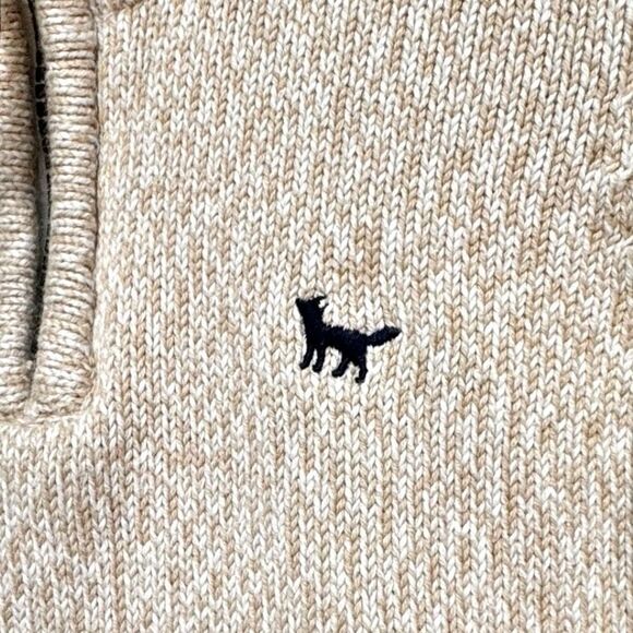 Carter’s Boys Kids Long Sleeve 1/4 Zip Knit Pullover Tan Sweater. 4. 4T. - Picture 3 of 6